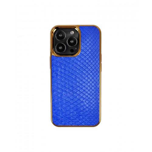 Кожа питона ультрамарин мелкая чешуя Кожа питона ультрамарин мелкая чешуя